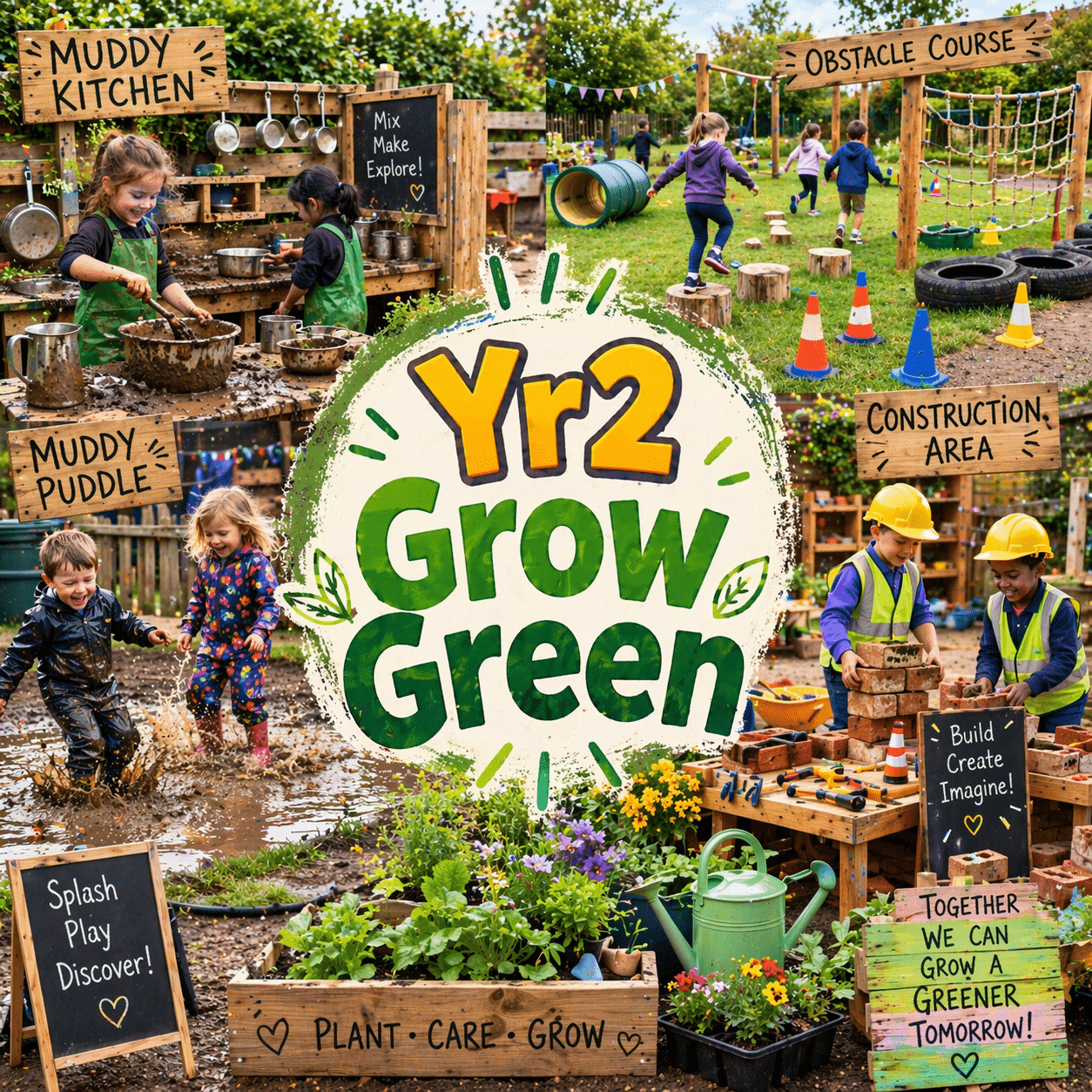 Yr2s: Outing: Grow Green – Messy Play. Deadline: 4th May 2026