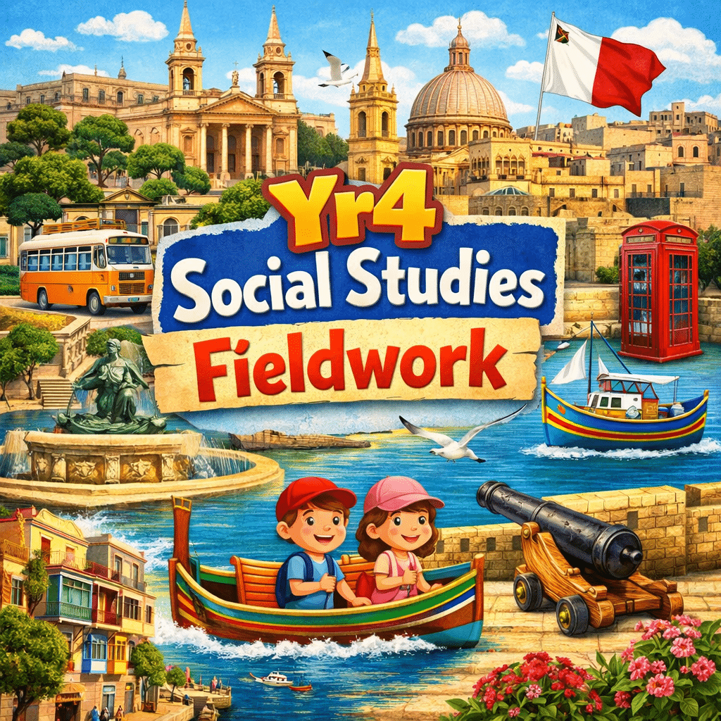 Yr4s – Outing: Social Studies Fieldwork. Deadline: 4th May 2026
